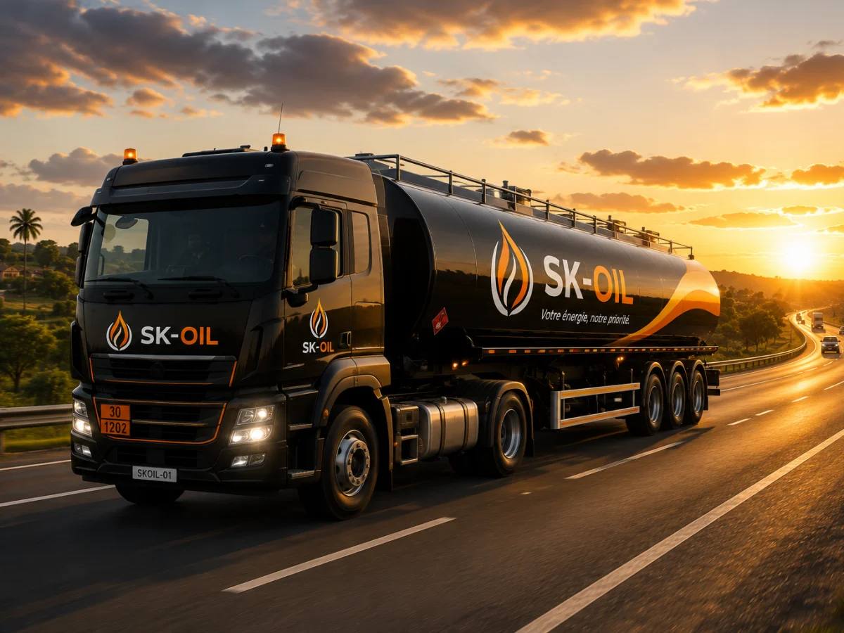 Distribution de carburant — SK-OIL