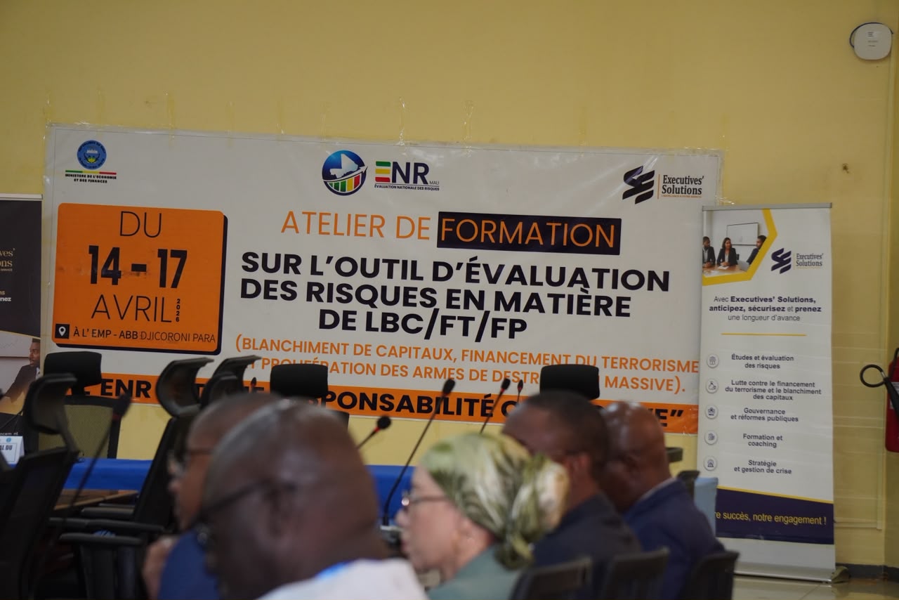 Évaluation nationale des risques (ENR) — Executive Solution